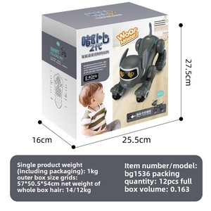 TL/Tong Li Cross-border intelligente Robot cane cane Robot Robot intelligente elettronico per animali domestici programmabile cane Robot