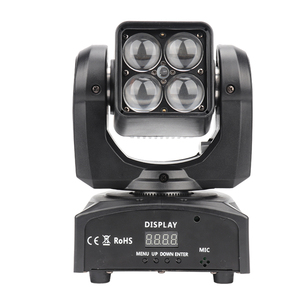KM-MH12018 Mini Led LED Moving Head Light 10W * 4 Led Sharpy Led Moving Head Lightสำหรับดิสโก้ - Product Image 4