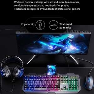 Dropshiping <strong>Keyboard</strong> PW2H Mouse G2 Headset Inphic V680 Metal Mechanical <strong>Keyboard</strong> Backlit Gaming <strong>Keyboard</strong> and Mouse Set - Product Image 3