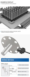 PC material infrared LED IP50 protect groove magnetic automatic infrared photoelectric <strong>sensor</strong> K017-A2 limit switch