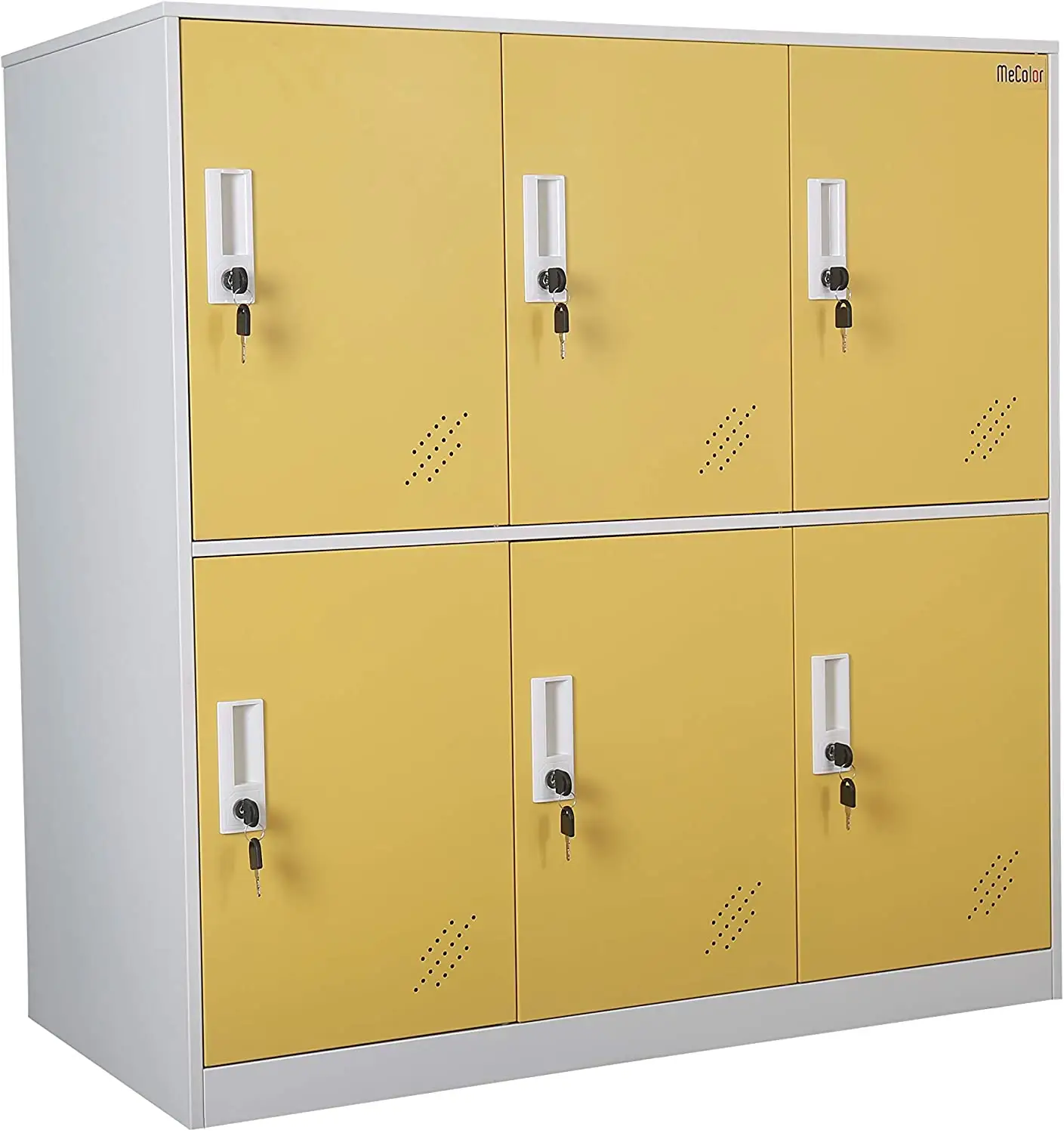 Steel Office Locker Cabinet with Keys School and Home Storage Locker Organize Kids Locker for Cloth and Toy