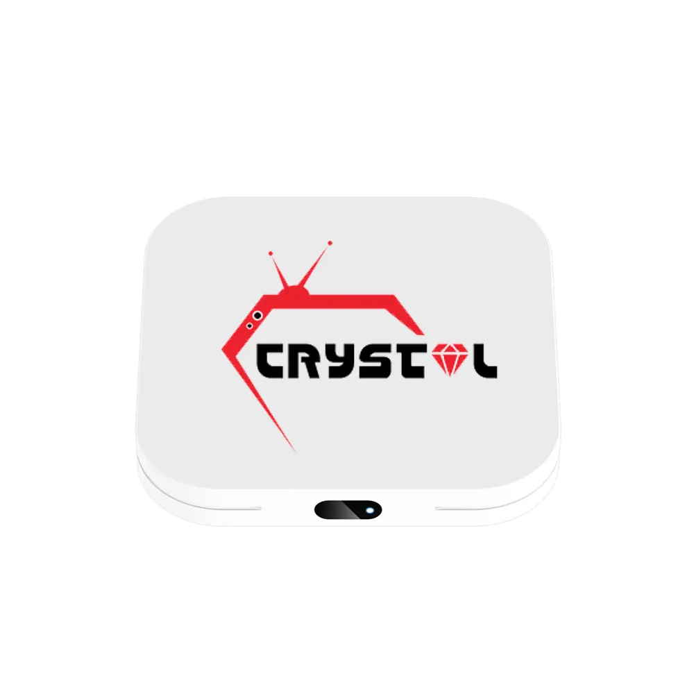 Tv Box Crystal OTT Globla Iptv für Box-TV Android VIP 4K Server M3U Code kostenloser Test Wiederverkäufer Panel Credits IP-TV ganz Europa