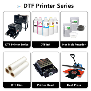 เครื่องพิมพ์ DTF 24นิ้วเครื่องพิมพ์2 I3200 720x2400dpi และเครื่องเขย่าผงอัตโนมัติเพื่อพิมพ์สิ่งทอลายหนังพีวีซี - Product Image 6