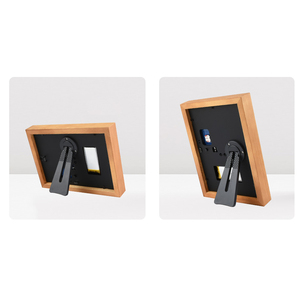 7,3-Zoll-ACeP-7-Farben-E-Paper-<span class=keywords><strong>LCD</strong></span>-Modul Ultra langes Standby mit Massivholz-Foto rahmen batterie mit einer Auflösung von 800x480