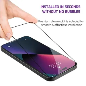 Yüksek ışık temperli cam IPhone 15 14 13 12 11 Pro Max ekran koruyucu IPhone 7 8 artı SE X XS XR koruyucu cam - Product Image 3