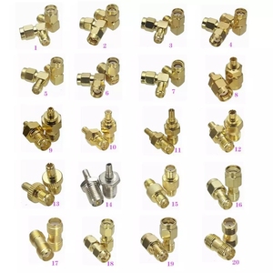 F Type Female <strong>Jack</strong> <strong>to</strong> <strong>SMA</strong> Male Plug Straight RF Coaxial Adapter F Connector <strong>to</strong> <strong>SMA</strong> Convertor - Product Image 5