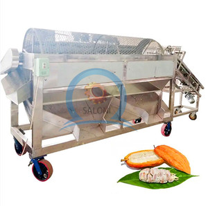 Máquina procesadora de polvo de cacao Maquinaria peladora para asar granos de cacao - Product Image 3