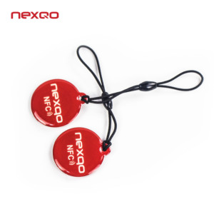 Son tasarım RFID anahtar Fob özel Logo renkli RFID erişim kontrol etiketi verimli manamanant için yeniden yazılabilir ABS anahtarlık - Product Image 3
