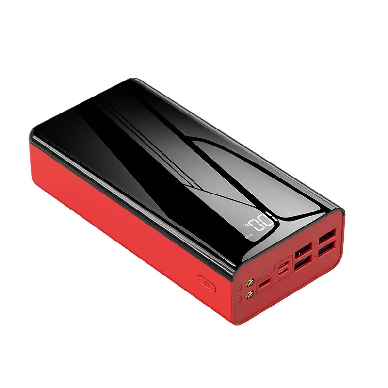 منتجات جديدة رائجة الأكثر مبيعًا شاحن للهاتف المحمول المحمول 4 USB LED رقمي