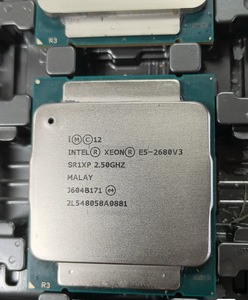 Hızlı gemi E5-2680v3 CPU Xeon E5-2680 V3 SR1XP 2.50GHZ 12 çekirdekli LGA 2011-3 işlemci - Product Image 3