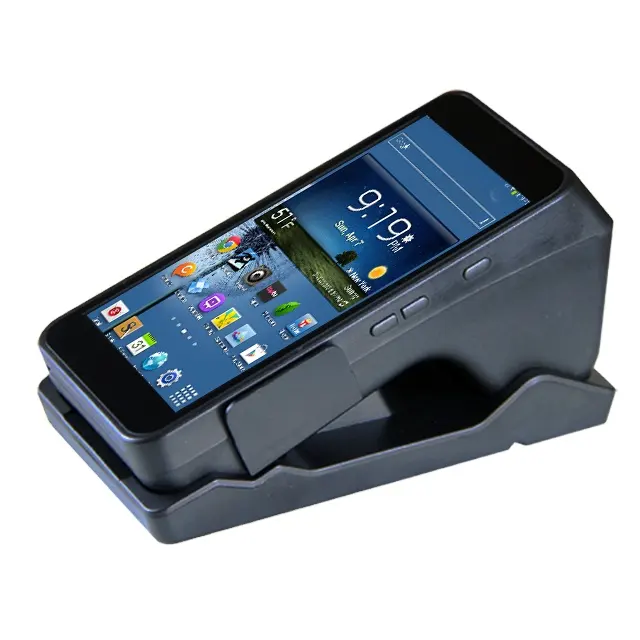 En iyi satış 5.5 inç kapasitif dokunmatik ekran hepsi bir arada POS sistemleri mini akıllı el mobil yazarkasa terminali
