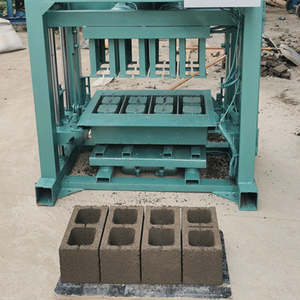 自動手動小型コンクリートインターロックブロック成形機多機能レンガブロック製造機 - Product Image 6