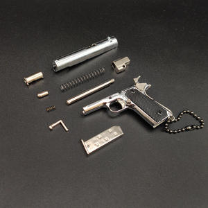 2025NEW Blnieece 1:3 1911 silah modeli oyuncak anahtarlık Mini tabanca tabanca modeli anahtarlık - Product Image 6
