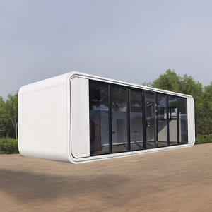 Detachable Prefabricated Modular Home Pod Steel Structure Cabin for Office or Portable Residence <strong>Apple</strong>-inspired Design - Product Image 2