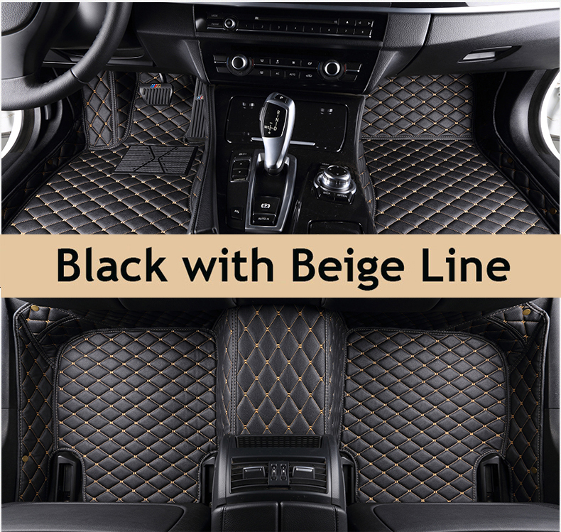 black and beige line