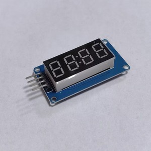 4-stelliges Anzeige modul mit einstellbarer LED-Helligkeit Uhr zubehör Elektronische Module DIY für Arduino