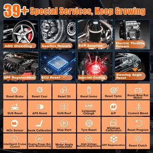 2 Years <strong>Free</strong> Update 3-in-1 IMMO X-PROG3 Anti-Theft ECU <strong>Coding</strong> 39+ Services LAUNCH X431 IMMO Plus Key Fob <strong>Programming</strong> Tool - Product Image 6