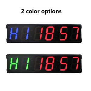 Display a LED da 8 pollici per allenamento a intervalli di tempo cronometro digitale orologio da palestra Fitness Timer conto alla rovescia con telecomando - Product Image 6