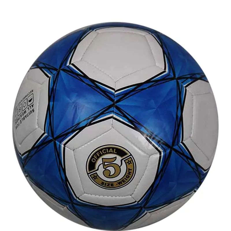 Bola de futebol tradicional personalizada, fábrica, futebol de alta qualidade e máquina personalizada, costura, sem 2/3/4/5