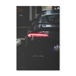 16x24 inch Xe Áp phích xe cơ bắp dẫn ánh sáng bức tranh trang trí bức Tranh vải tường nghệ thuật phòng khách Áp phích phòng ngủ sơn - Product Image 3