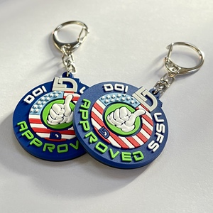 <strong>Custom</strong> Logo Key Chains 2D 3D Pvc <strong>Keychains</strong> Personalized Key Chain Soft Rubber <strong>Custom</strong> Keychain for Promotional Gifts - Product Image 5