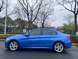 2019 BMW 1 serisi 118i M spor paketi kullanılan sol el Sedan FWD oto R17 lastikler Turbo motor deri koltuklar koyu benzinli araba - Product Image 2