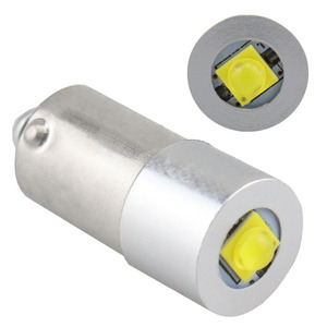 Upgrade LED Flashlight Bulb P13.5S E10 <strong>BA9S</strong> <strong>Base</strong> Socket Warm White LED Bulbs Replacement for Headlamp Flashlight Torch Lights