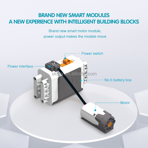 卸売606PCS DIYビルディングブロックロボット電子玩具RCアプリSTEMリモートコントロールプログラミングプラスチックモデル玩具箱包装 - Product Image 4