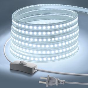 <span class=keywords><strong>Ac</strong></span> 220v smd2835 הוביל קלטת 120 אור 8 מ "מ 10m/רול מתח גבוה סרט נחושת גמיש 2835 הוביל אורות רצועת