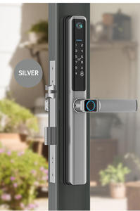 Sinovo smart blocco porta Tuya App di controllo per la serratura porta scorrevole in alluminio con telecamera WIFI opzionale blocco telecomando wifi