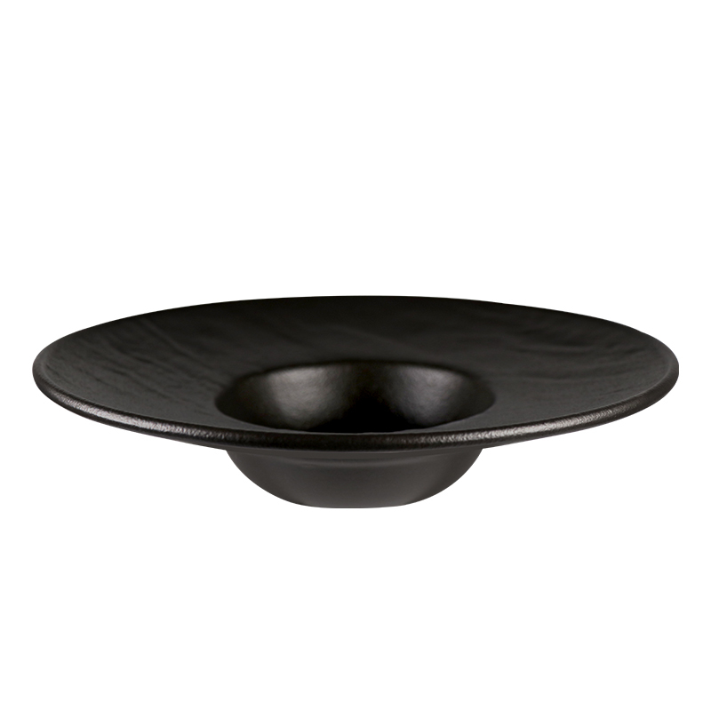 RYS0006674 Bol negro mate de 6"