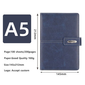 <strong>2025</strong> Luxury Cardboard Cover <strong>Notebook</strong> Gif Set <strong>Custom</strong> Logo Stationery Set Business <strong>Diary</strong> Journal <strong>Notebook</strong> with Pen and Bottle - Product Image 4
