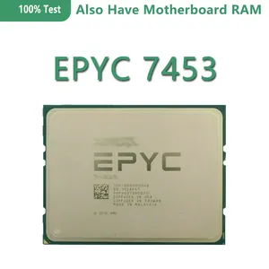EPYC Milan 7453 CPU <strong>Processor</strong> 28C/56T 2.75GHz 64MB Cache 225-240W 28-Cores 56-Threads SP3 <strong>Socket</strong> Support DDR4-3200 Server 1p/2P - Product Image 2