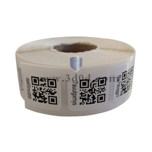 カスタマイズされたバーコードラベルステッカー接着剤QRコード - Product Image 1