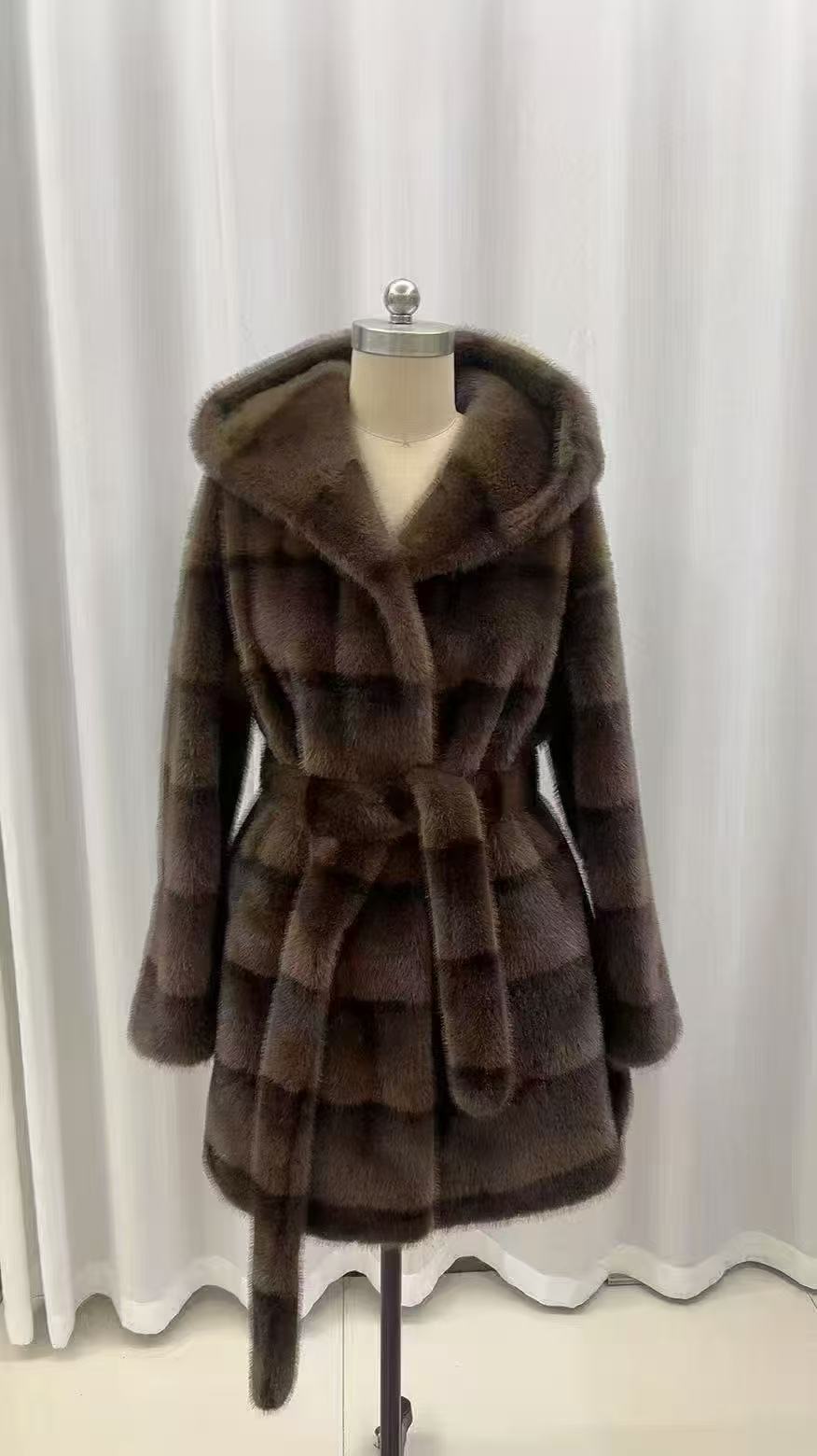 Brown Hooded
