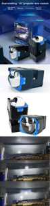 1.6นิ้วไฟสูงต่ำเมทริกซ์3ไฟ LED เลนส์โปรเจคเตอร์55วัตต์4000lm 6500K สำหรับ retrofit - Product Image 5