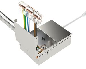 J T24 listelenen tavan gömme spot 4 inç 9W Dim sıcak anti-parlama LED Gimbal Downlight j-box hızlı konnektörleri ile - Product Image 6