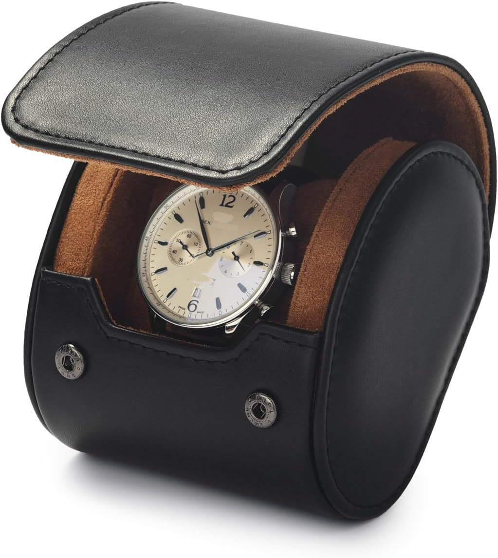 Luxury style watch roll box