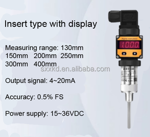 Transmisor de temperatura de resistencia térmica de alta precisión 4-20mA sonda Pt100 sensor de temperatura RS485 - Product Image 4