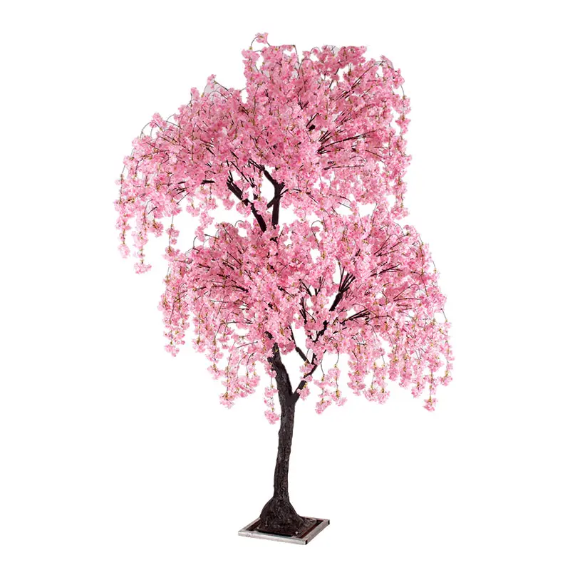Grande/mini albero di fiori artificiali arco sakura/ciliegio artificiale/albero di fiori artificiali decorativi