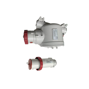 IECEx Certificate IP66 3 Pin 4 Pin 5 Pin <strong>16A</strong> 32A 63A 125A Aluminum Alloy Explosion Proof <strong>Plug</strong> and Socket Receptacles - Product Image 1