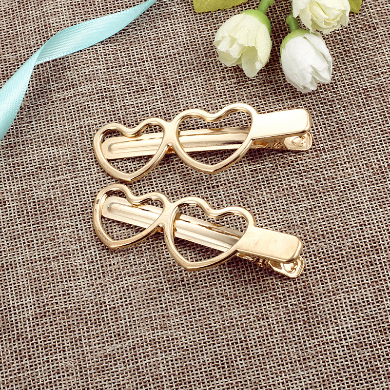 Clip double coeur 7CM