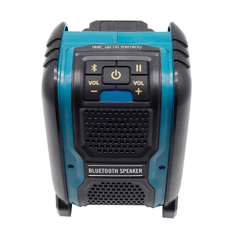 HENGLAI radio da cantiere di nuova concezione di vendita calda, orologio portatile impermeabile FM/DAB + radio