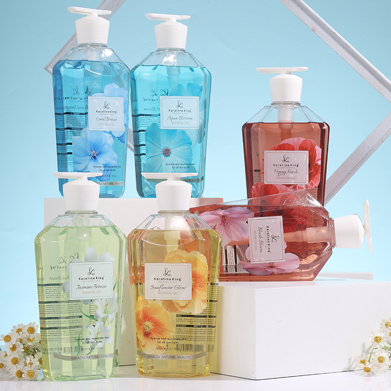800ml sunflower glow shower gel