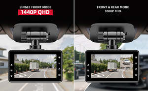 AKEEYO 4 canais câmera do painel GPS Dash Cam frontal e traseira 4k para carro