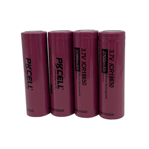 Pkcell ליתיום-יון 2200mah 18650 3.7v עבור גשש צווארון כלב