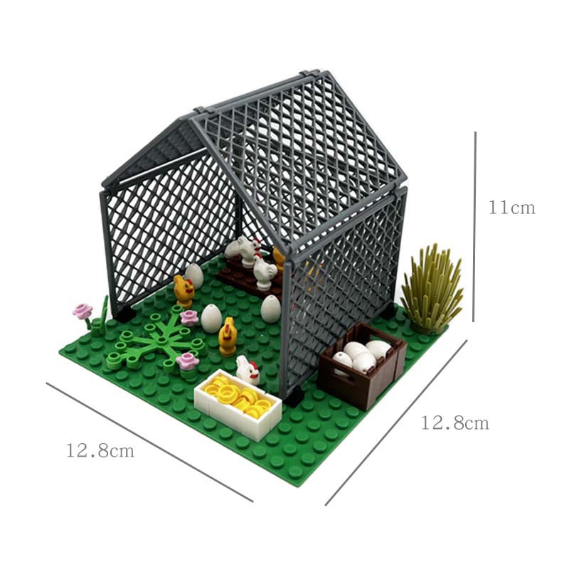 เล้าไก่แบบตะแกรง