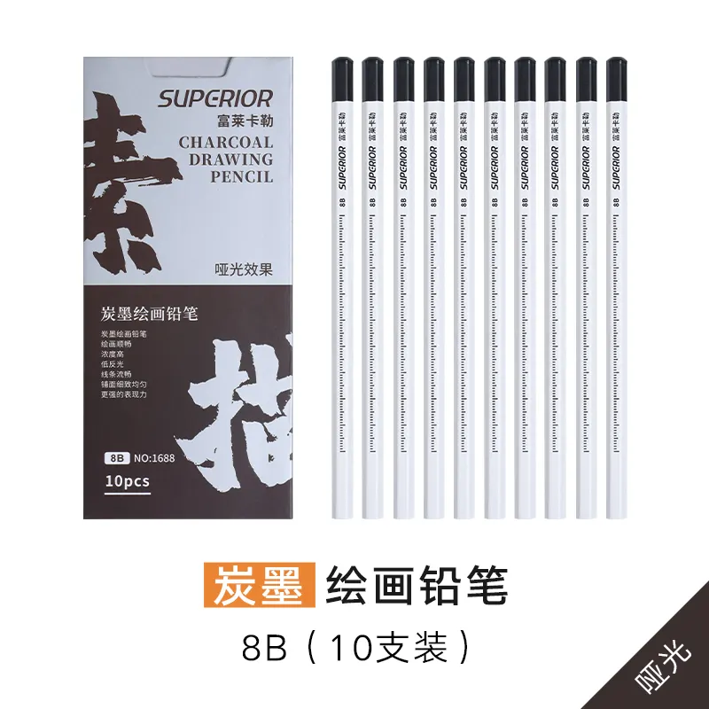 Üstün ahşap çizim grafit kalem profesyonel seviye birkaç farklı boyut OEM marka kabul