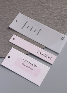Eco-friendly <strong>Custom</strong> Logo <strong>Printing</strong> Hang <strong>Tag</strong> Luxury Recycled Paper Garment Accessories Label Clothing <strong>String</strong> Hang <strong>Tags</strong> - Product Image 3