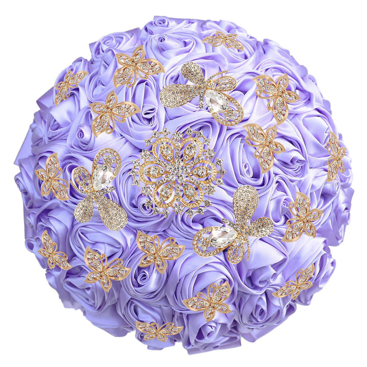 Light purple (diameter 22cm*height 26cm) 448g